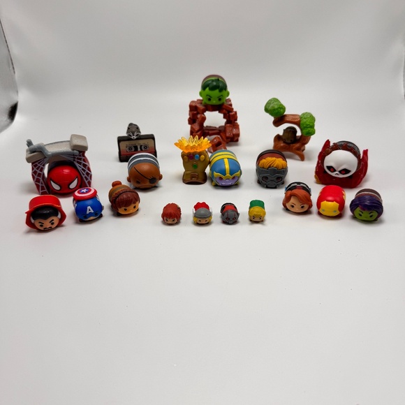 Disney Marvel Tsum‎ Tsum Assorted Vinyl Figures Lot - Picture 1 of 6